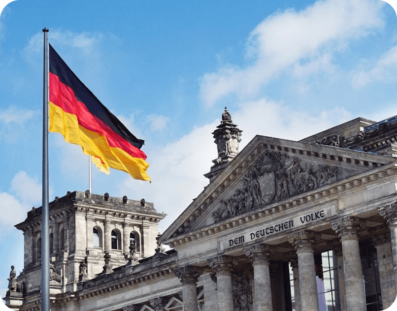 Scenic view of Germany work destination