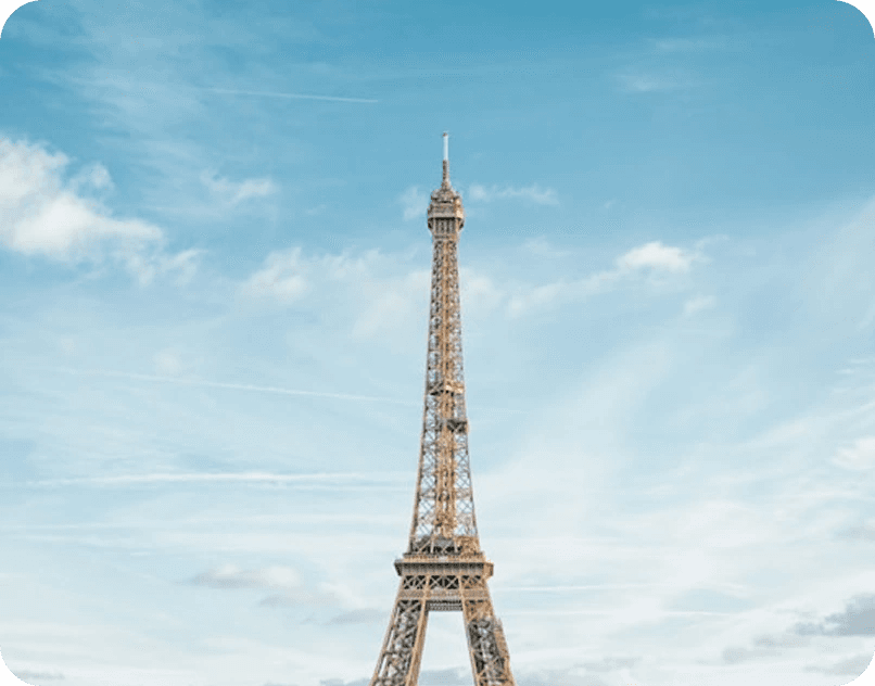 Scenic view of France work destination