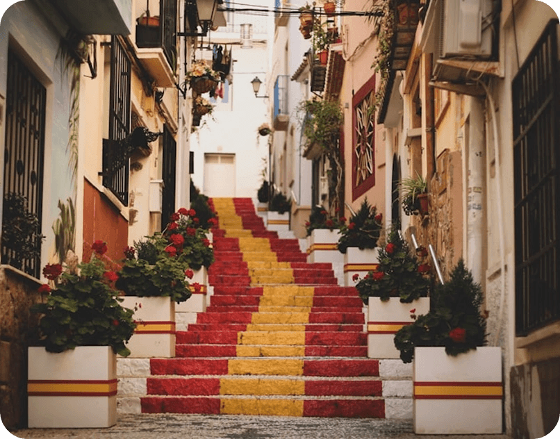 Scenic view of Spain work destination